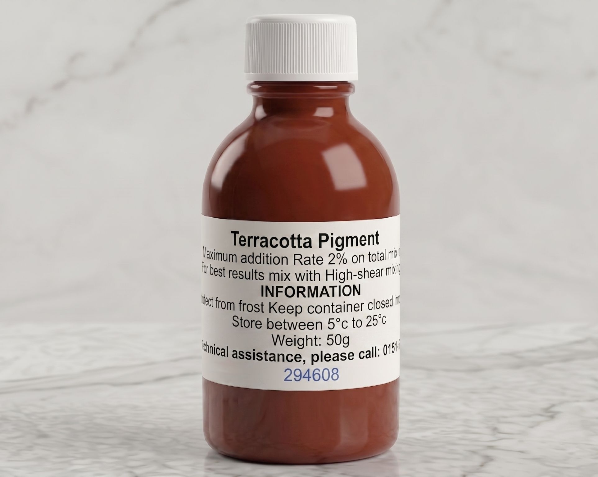 terracotta 50g jesmonite pigment